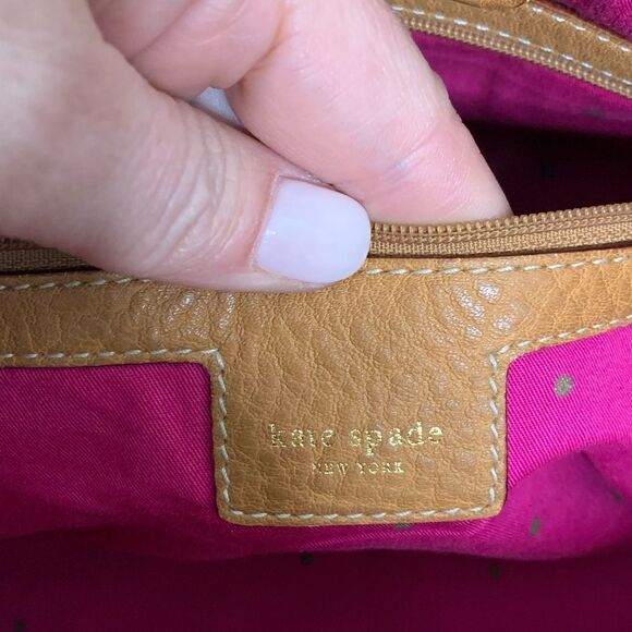 Kate Spade New York 14258 Pebbled Leather Strand Strap Fringe - Picture 11 of 13